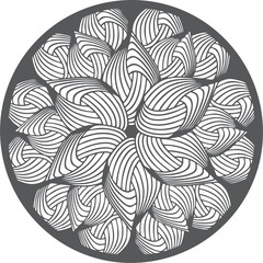 mandala vector for laser cutting, decoration, and mandala illustration