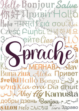 Sprache - Deckblatt