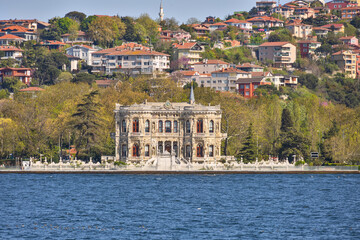 Vintage mansion at the shore of Bosphorus