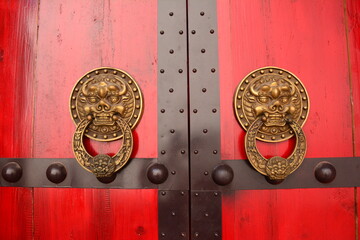 Traditional Chinese door knocker