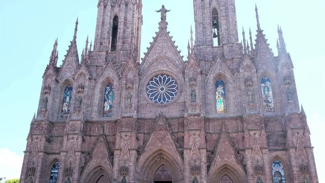 Cathedral in Zamora, Michoacan, Mexico