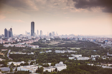 view of the city
