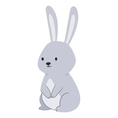 cute bunny sitting