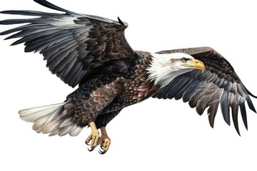 Obraz premium american bald eagle