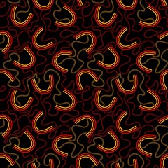 Cartoon abstract geometric stripes seamless rainbow pattern for wrapping paper and fabrics and linens and kids