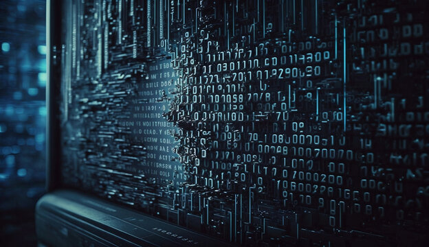 binary code background