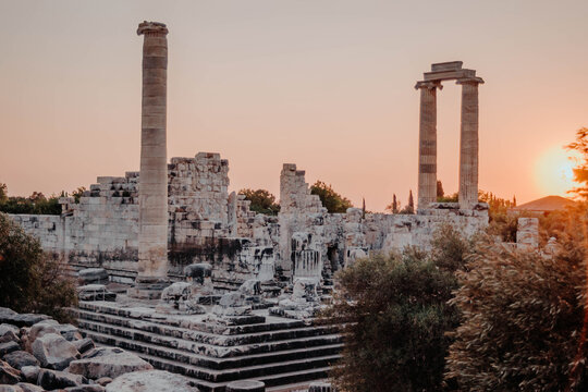 Temple of Apollon Aydın Didim Turkey