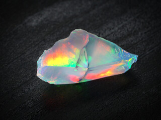 Natural Ethiopian Opal Loose Gemstone