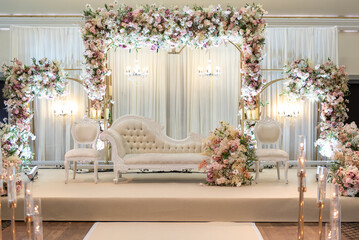 wedding stage decoration 