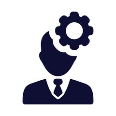 gear, people, man, maintenance, mechanic icon