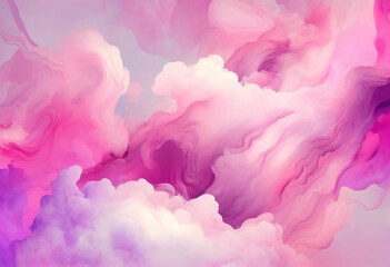 Fototapeta premium Pink Marble Texture Background, Abstract Artistic Backdrop, Generative AI