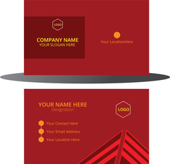 Simple business card layout,modern template,perfect for creative professional business,  pamphlet brochure cover design layout space ,Double-sided creative&nbsp;business