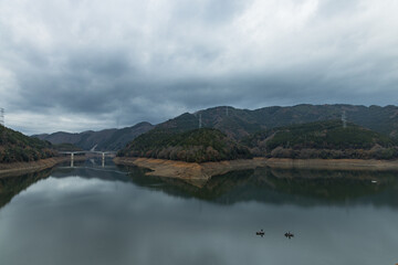 日本　京都府南丹市日吉町の天若湖