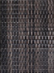 Texture of woven rattan. The texture of the wooden basket background for design and wallpapers