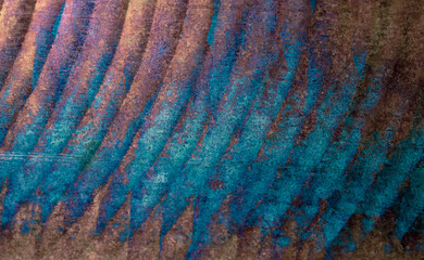 oxidized copper, abstract artistic background