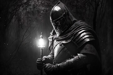 Into the Darkened Night: An Ode to the Knight Generative AI