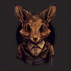 Obraz premium Animal Hooman