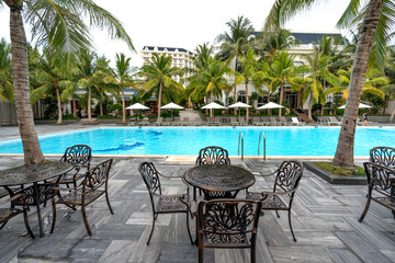 The 5-star Thien Thanh hotel in Phu Quoc Island, Kien Giang province, Vietnam. This is one of the...