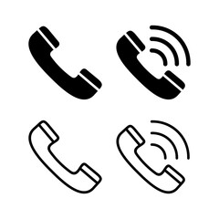 Call icon vector illustration. telephone sign and symbol. phone icon. contact us