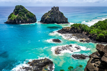Naklejka premium Fernando de Noronha Island - Pernambuco state, Brazil - march 2023