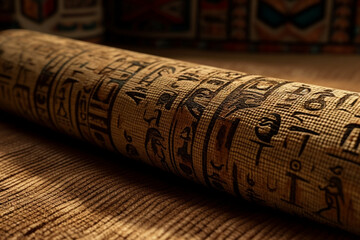 Egyptian Papyrus generated by AI