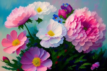 Floral Bouquet Painting