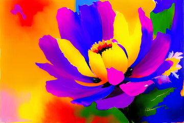 Bright Floral  Watercolor Paintings