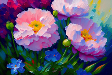 Floral Bouquet Painting