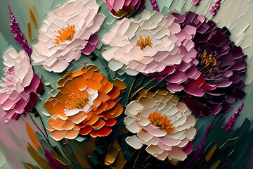 Floral Bouquet Painting