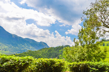 Rocky hills of Munnar, Kerala, India