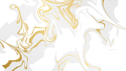 Abstract white gold marble texture background