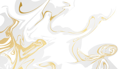 Obraz premium Abstract white gold marble texture background