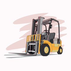 Forklift heavy load transport vehicles