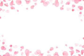 ハート　母の日　ピンク　背景