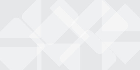 Fototapeta premium Abstract geometric white and grey square lines background. White and grey abstract banner design. Vector, illustration.