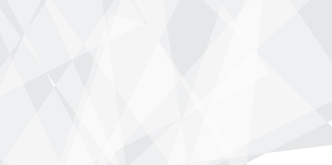 Obraz premium Abstract background with smooth white and Grey triangle lines pattern.