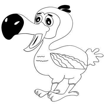 recommend clip art: Dodo bird outline