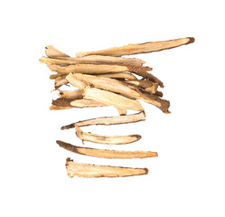 Slice Licorice roots on transparen png.