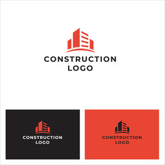 Fototapeta premium Construction building logo for your company