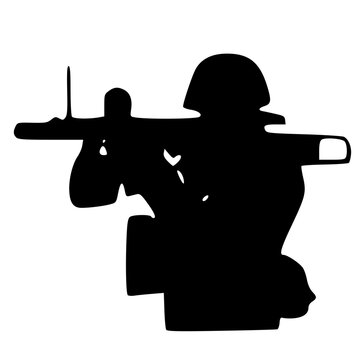 vector illustration of army icon