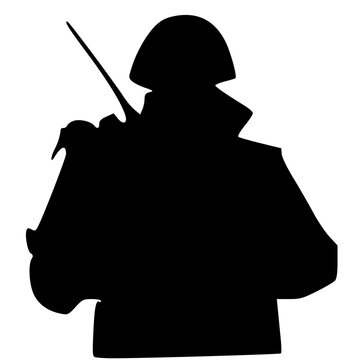 vector illustration of army icon
