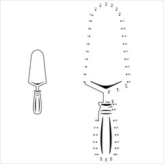 Trowel Icon Dot To Dot Y_2303002