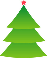 Obraz premium abstract christmas tree