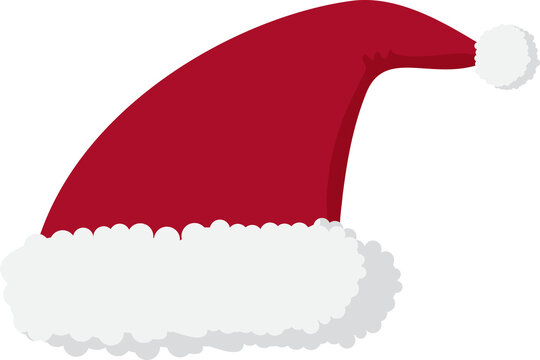 santa claus hat isolated