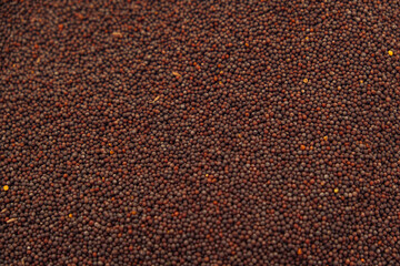 Lots of allspice on the market. Brown background for food with spices
