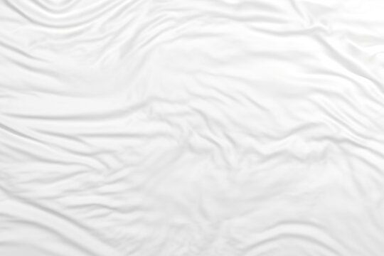 3D Of Cloth That Looks Like Wrinkled White Sheets