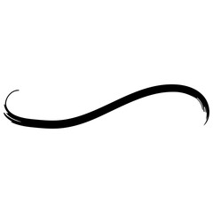 Abstract Line Brush Shapes