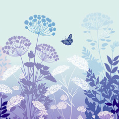 Seamless Floral Pattern, AI Generated