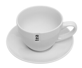 tea cup isolated on white background,clipping path