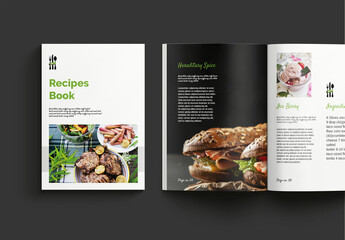 Recipes Book Layout